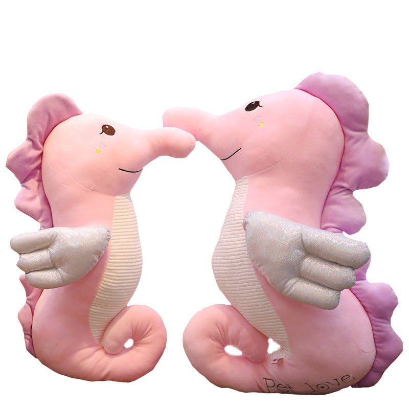 Seahorse Plush Doll Pillow