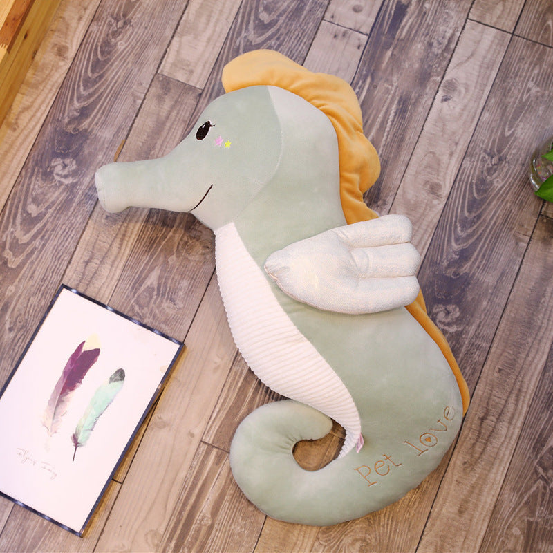 Seahorse Plush Doll Pillow