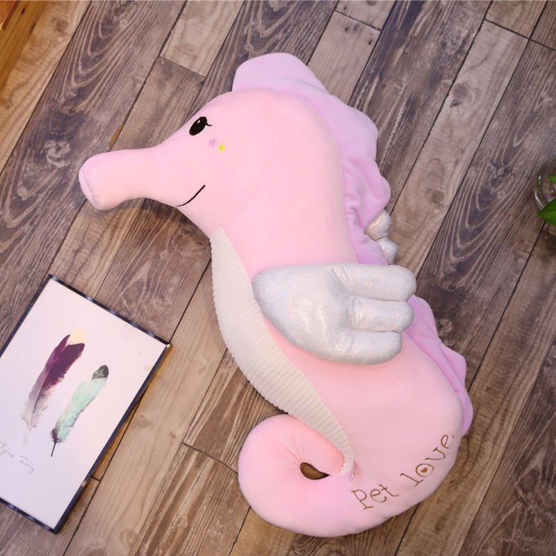 Seahorse Plush Doll Pillow